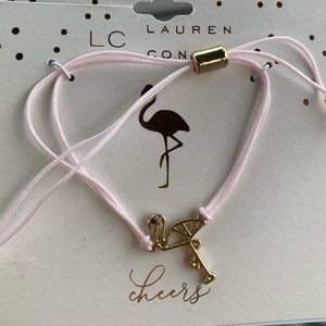 Lauren Conrad flamingo bracelet